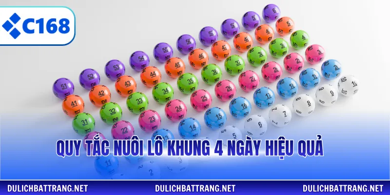 Quy tắc nuôi lô khung 4 ngày hiệu quả